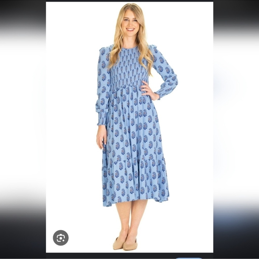 Duffield Lane Jane Smocked Dress